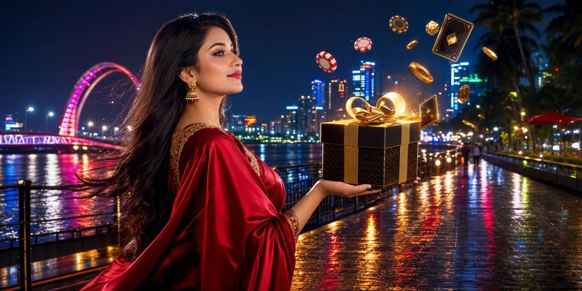 ঢাকায় রাতের বেলা নিয়ন আলোয় অনলাইন বেটিং উপভোগ
